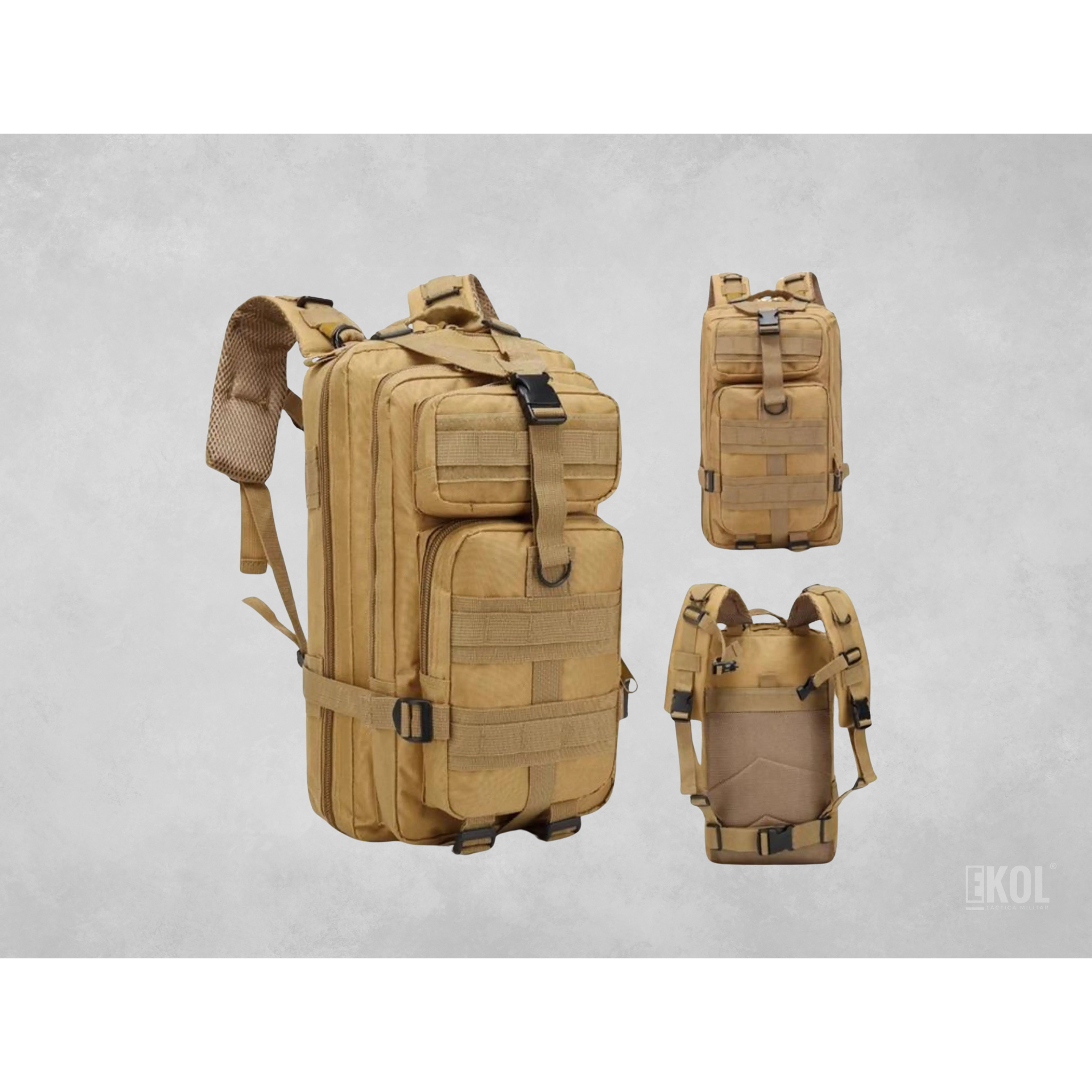 MOCHILA TÁCTICA 3P  4