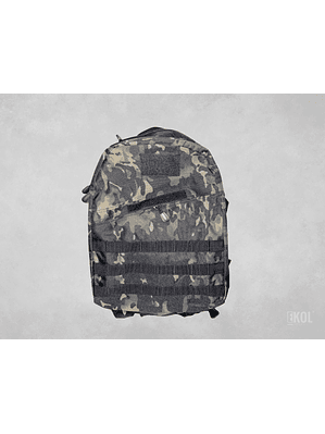 Mochila Militar Táctica Asalto Airsoft Senderismo Multicam Black 55 L