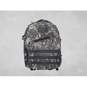 Mochila Militar Táctica Asalto Airsoft Senderismo Multicam Black 55 L
