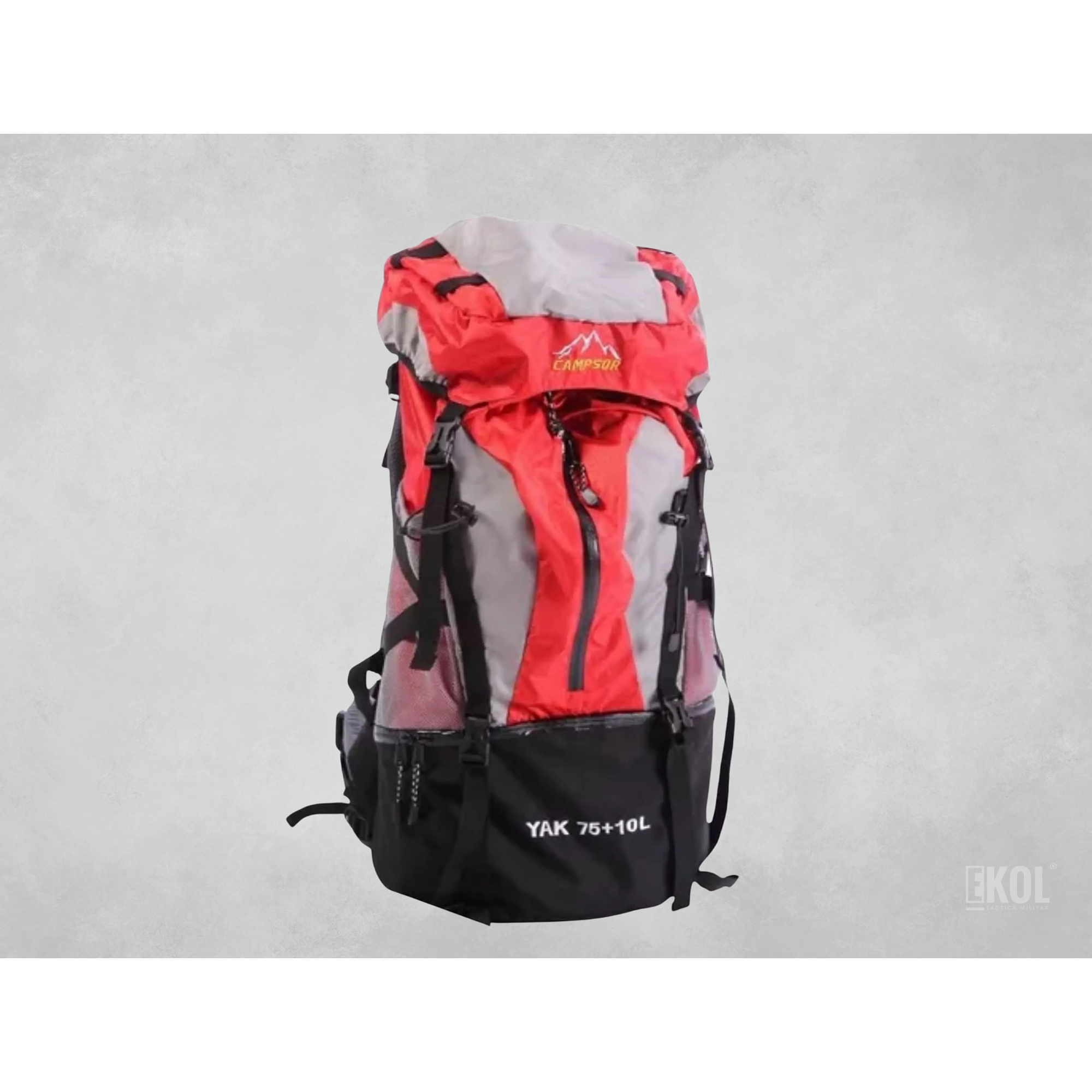 Mochila Trekking 75L + 10L  Alta Montaña - Outdoor - Camping 1