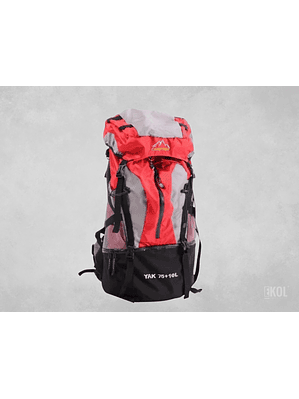 Mochila Trekking 75L + 10L  Alta Montaña - Outdoor - Camping