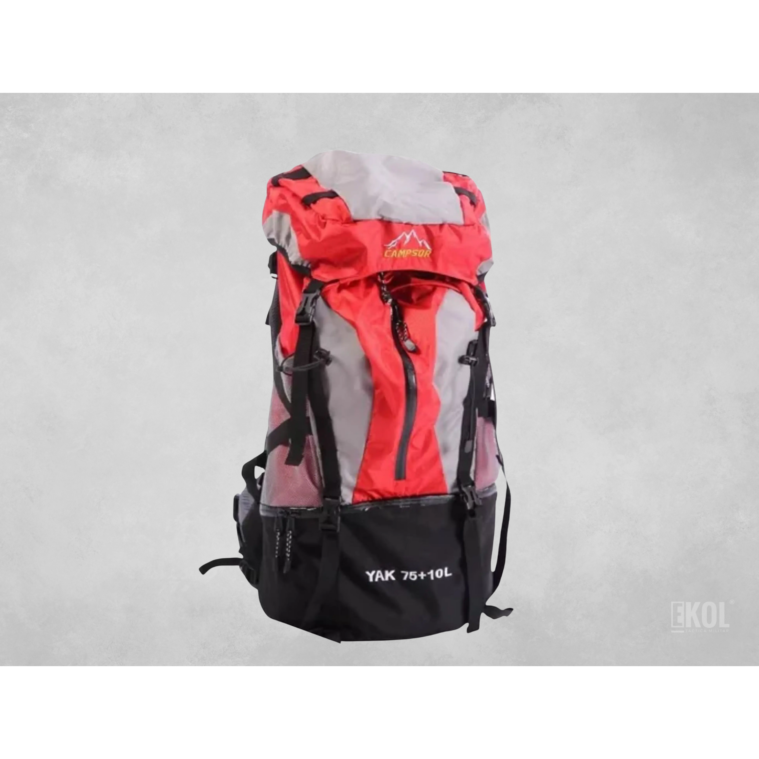Mochila Trekking 75L + 10L  Alta Montaña - Outdoor - Camping 1
