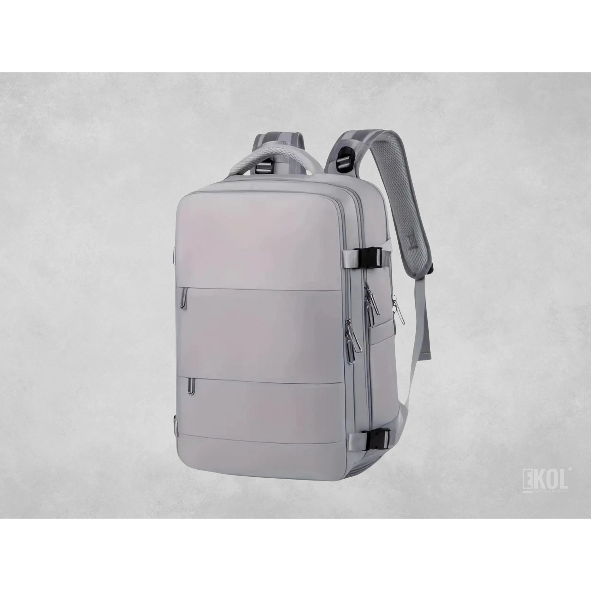 Mochila Viaje Versátil Expandible con Puerto de Carga 3