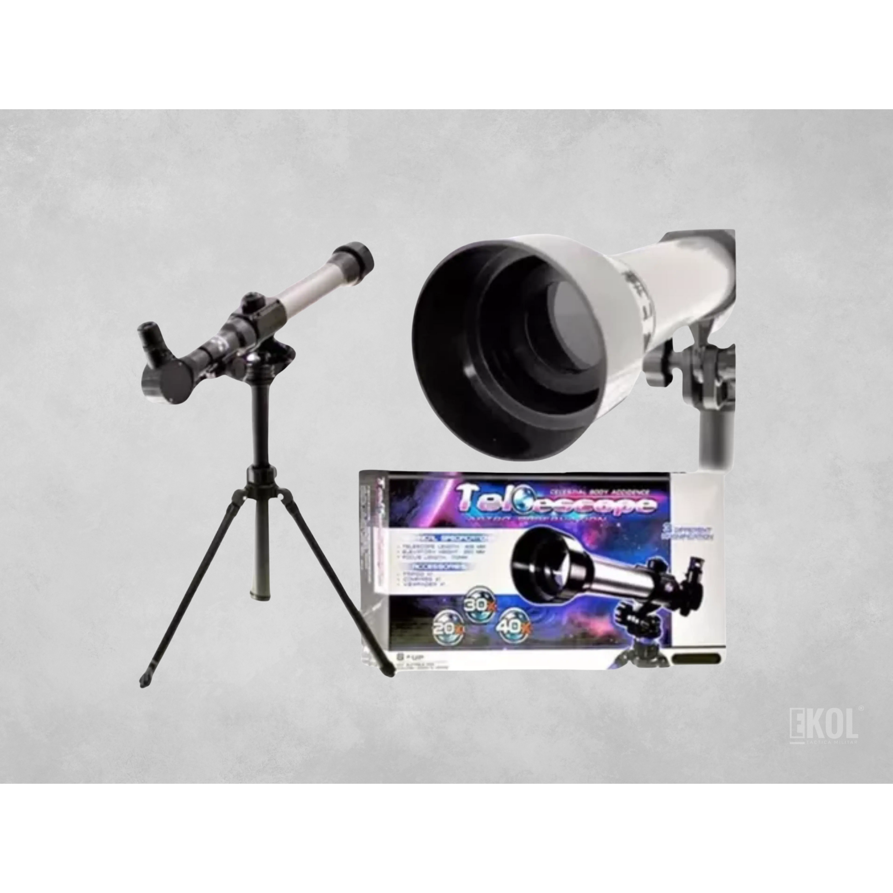 Telescopio Monocular Astronomico - Terresetre X20 X30 X40 2