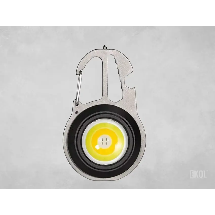Mini Linterna Llavero Recargable Portatil Cob Luz Led W5137 1