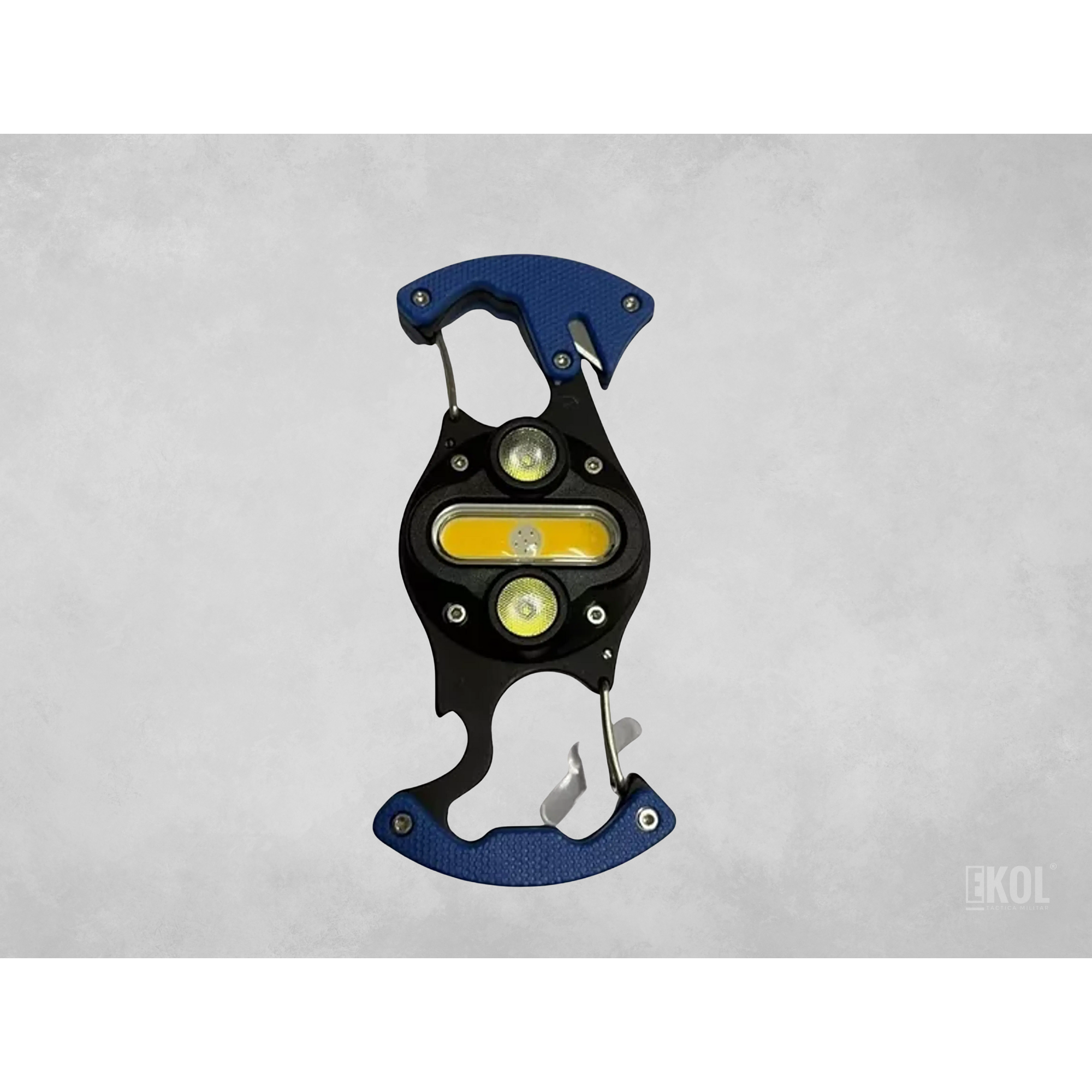 Mini Llavero Luz Led Multifunción Portátil Supervivencia  1