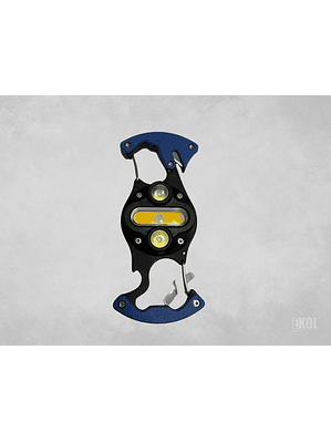 Mini Llavero Luz Led Multifunción Portátil Supervivencia 