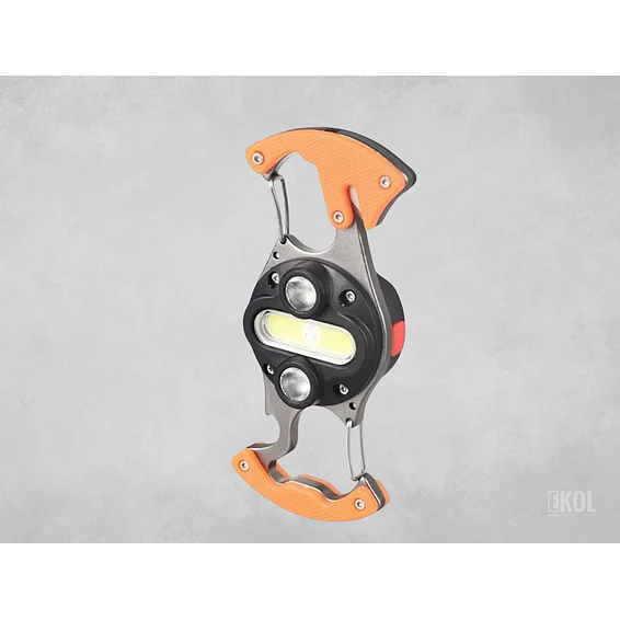 Mini Llavero Luz Led Multifunción Portátil Supervivencia  2