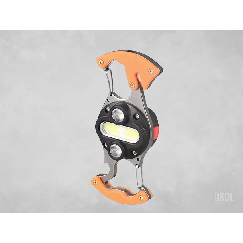 Mini Llavero Luz Led Multifunción Portátil Supervivencia  2