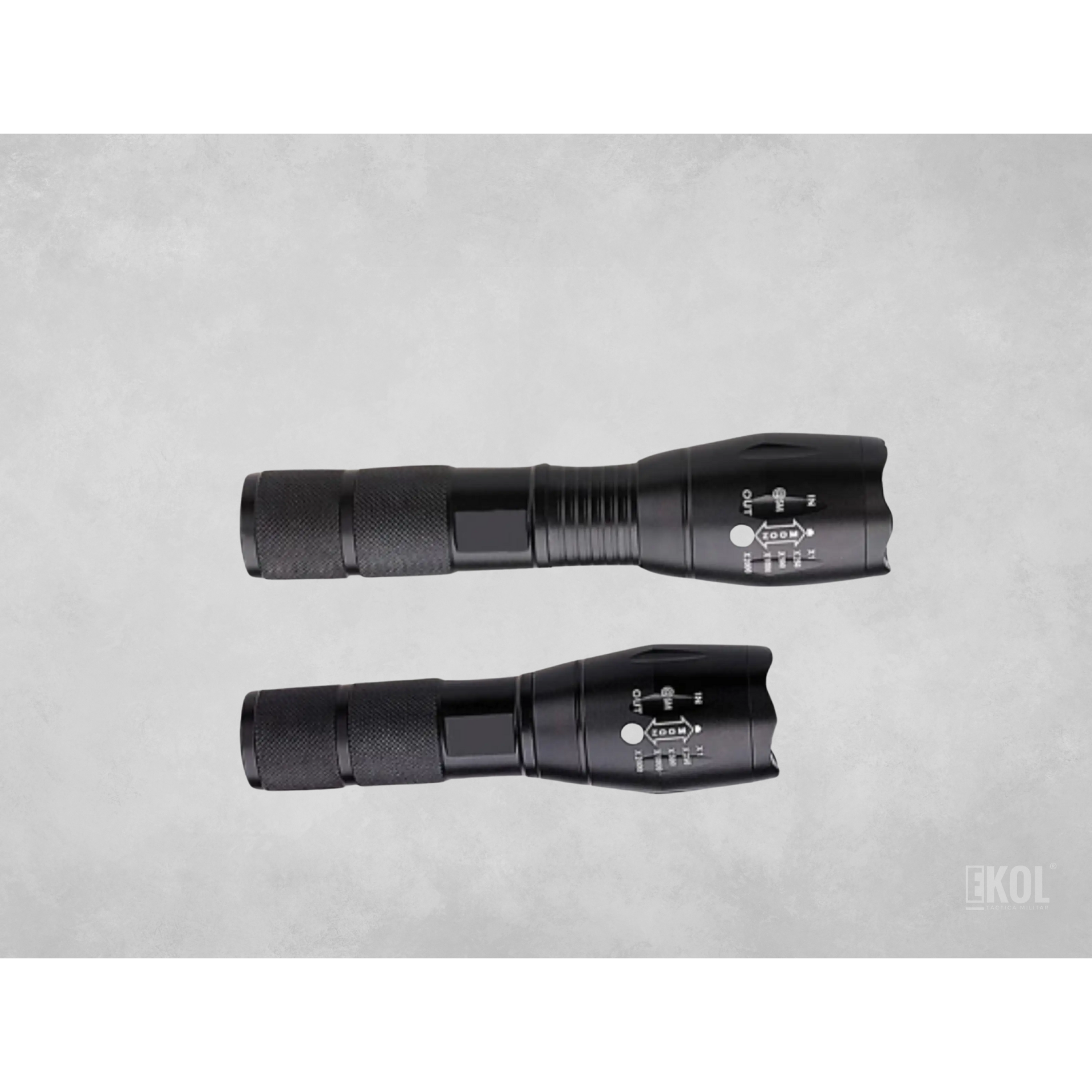 Linterna Led Táctica Recargable Luz Roja 5