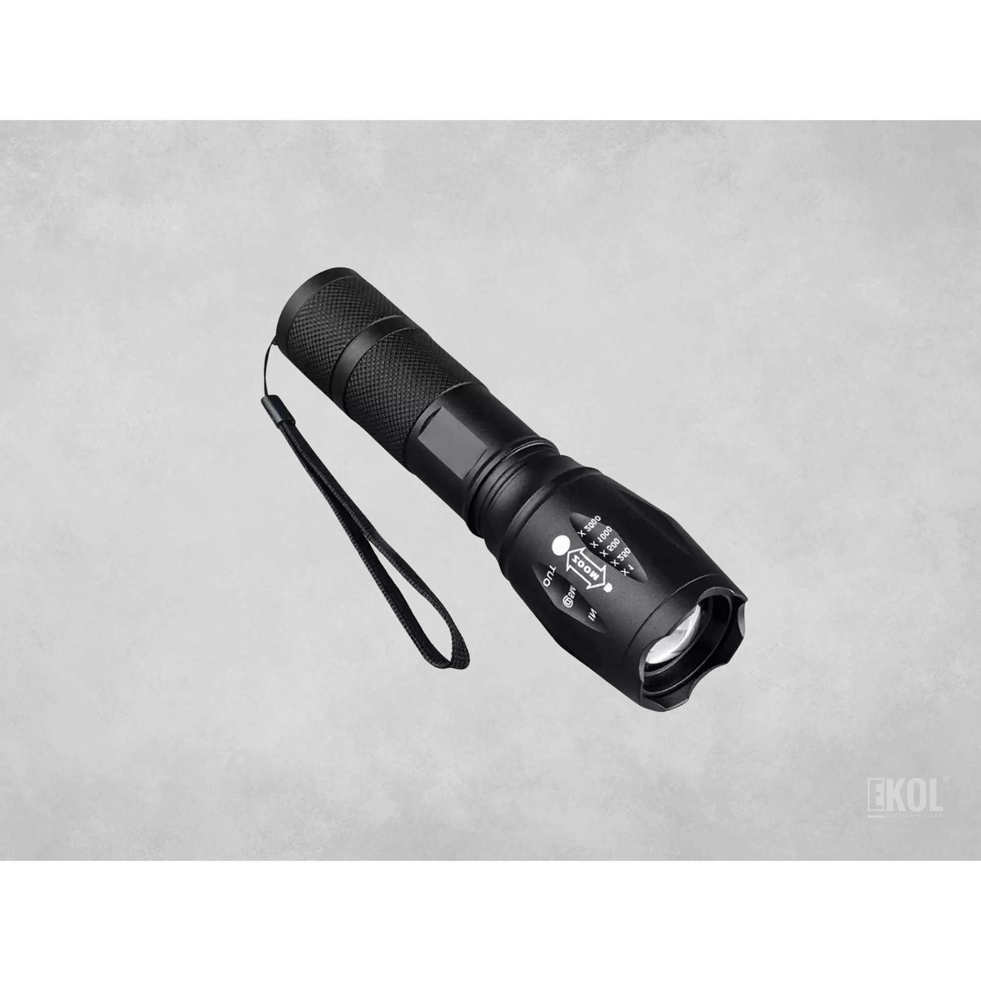 Linterna Led Táctica Recargable Luz Roja 1