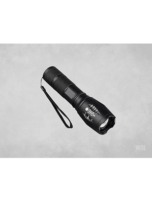 Linterna Led Táctica Recargable Luz Roja