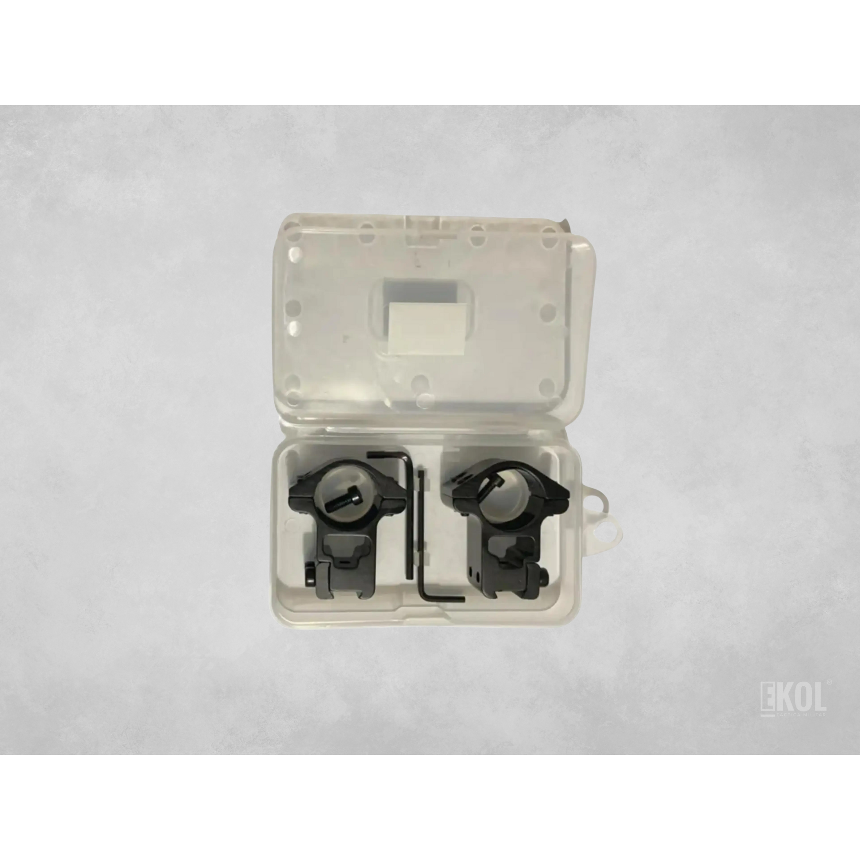 Montura Picantinny Soporte Linterna Rifle Mira Telescópica Airsoft 11 mm 3