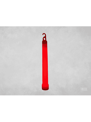 Luz Quimica Cyalum Rojo Militar 15 Cm Outdoor Emergencia