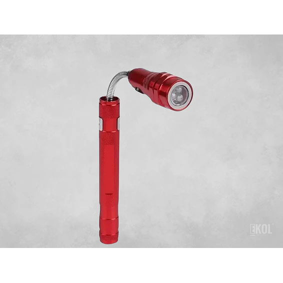 Mini Linterna Led Retráctil Telescópica Con Imán De Bolsillo 11