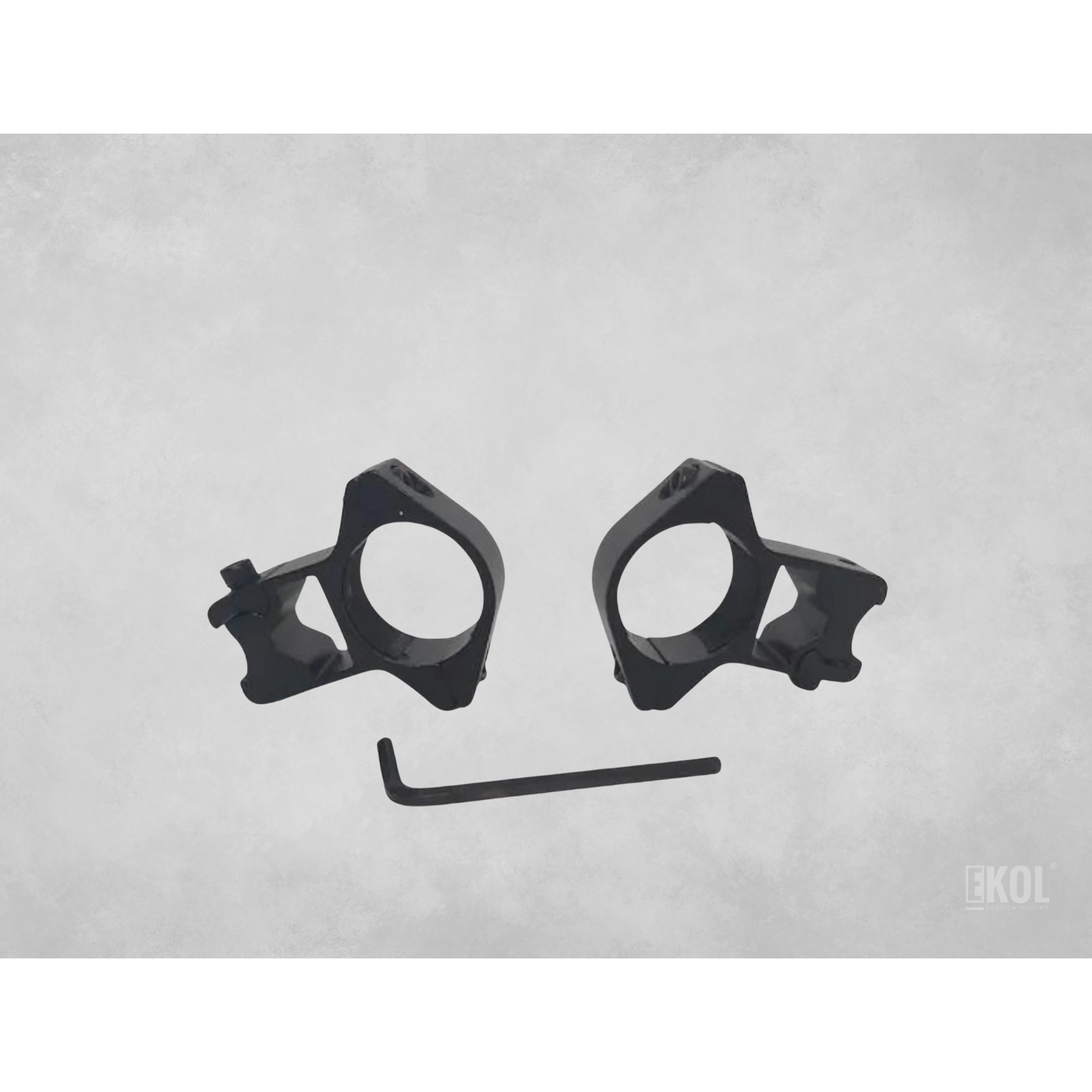 Montura Soporte Linterna Rifle Mira Telescópica Airsoft Caza  1