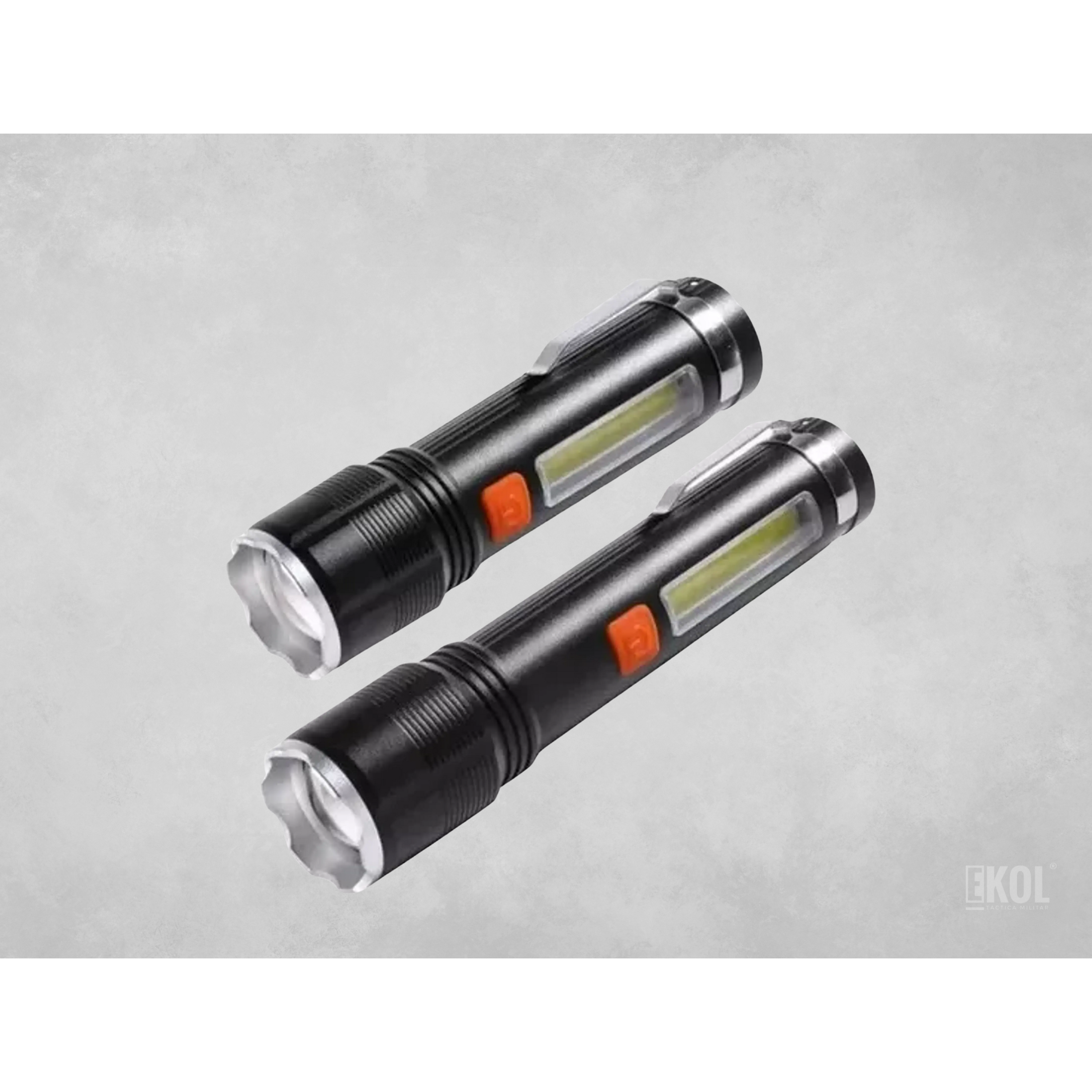 Linterna De Mano Led P50 Recargable Por Usb Para Exteriores 3