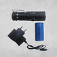 Linterna Led Tactica Zoom Swat Led Cree Q3 Recargable - Miniatura 4