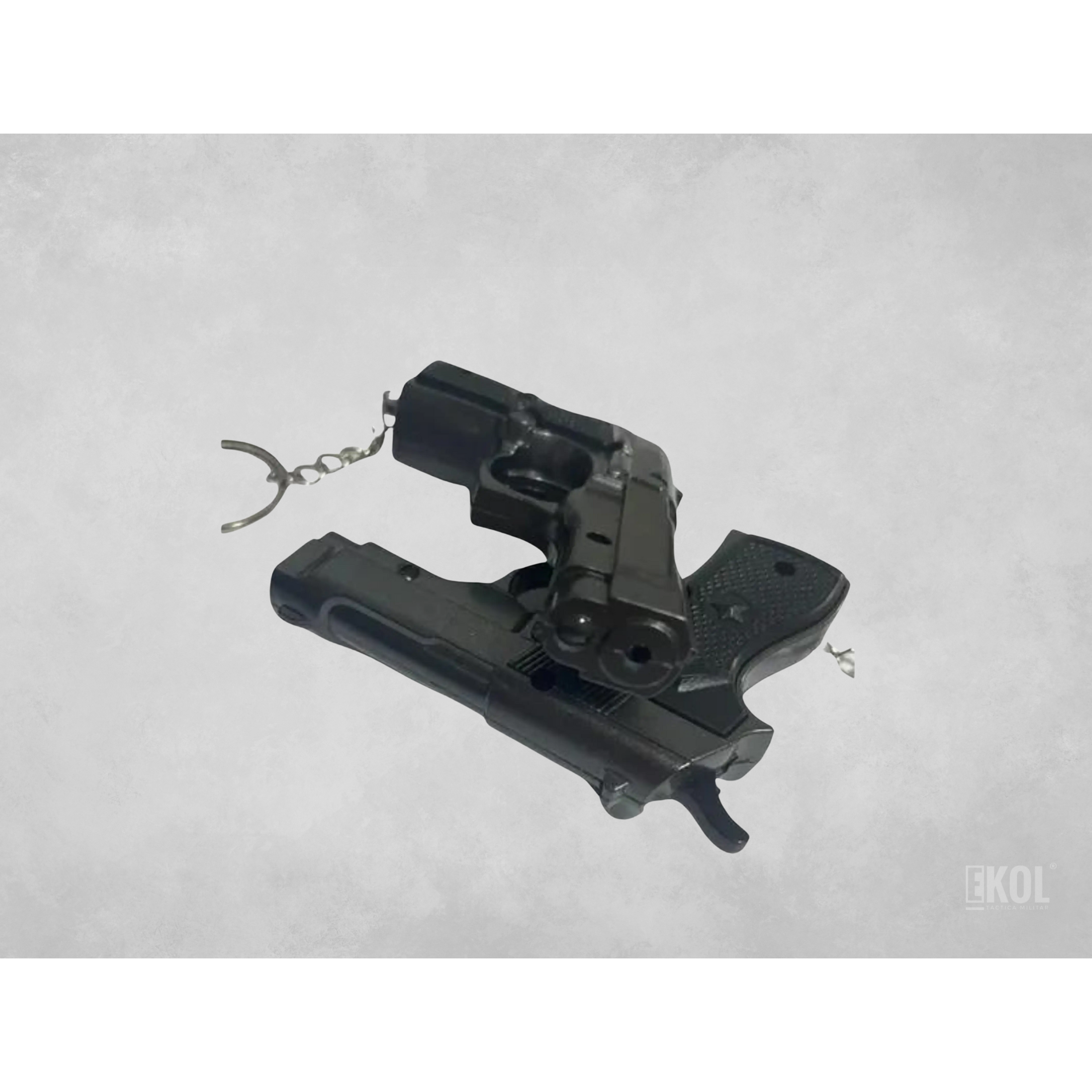 Mini Llavero Multifuncion 3 en 1 Estilo Pistola 3