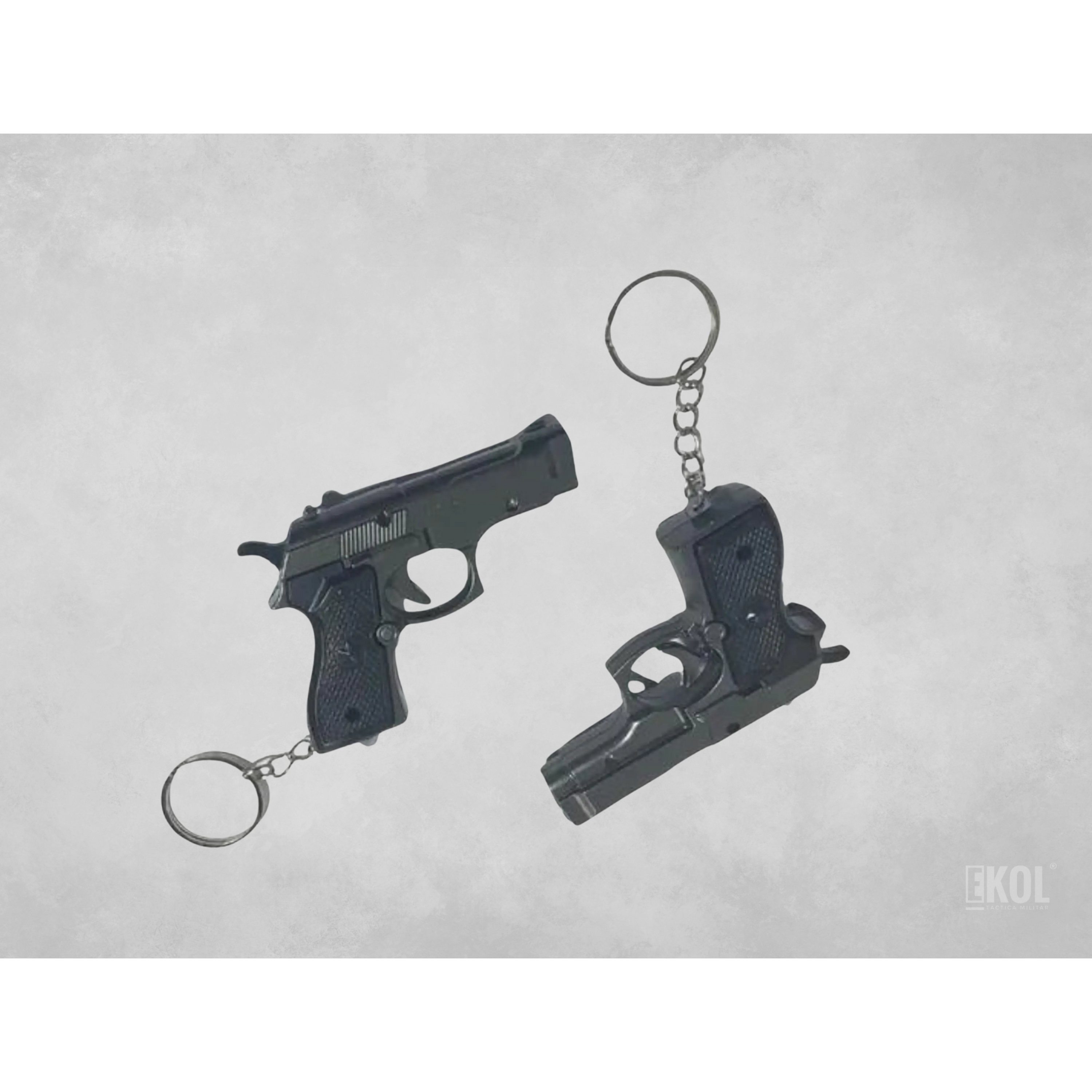 Mini Llavero Multifuncion 3 en 1 Estilo Pistola 4