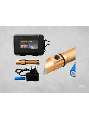 Linterna Pila Recargable Cargador 300 Lm