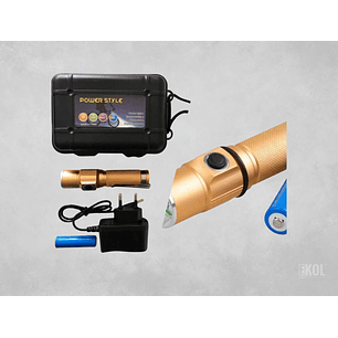 Linterna Pila Recargable Cargador 300 Lm