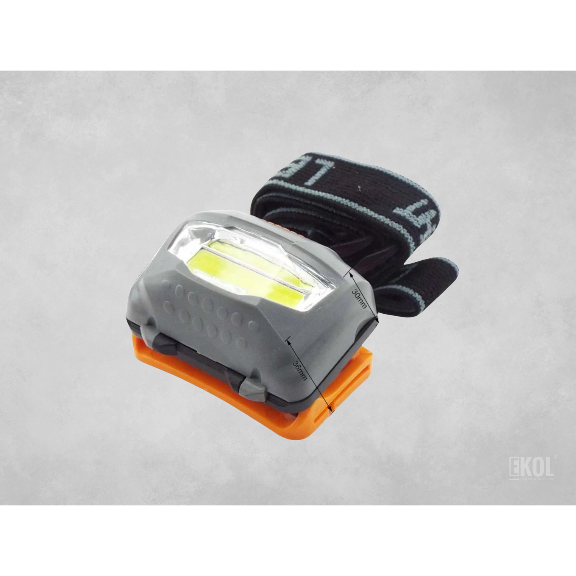 Mini Linterna Frontal Pilas Foco Cabeza  3