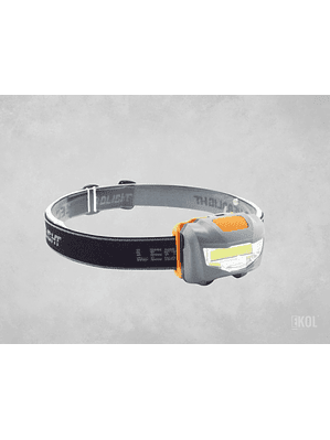 Mini Linterna Frontal Pilas Foco Cabeza 