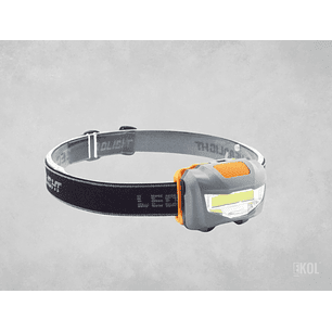 Mini Linterna Frontal Pilas Foco Cabeza 