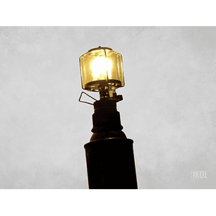 mini lámpara camping