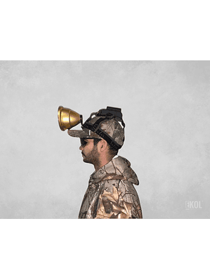 Foco de Caza Luz Roja Portatil Linterna Frontal Linterna De Cabeza