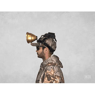 Foco de Caza Luz Roja Portatil Linterna Frontal Linterna De Cabeza