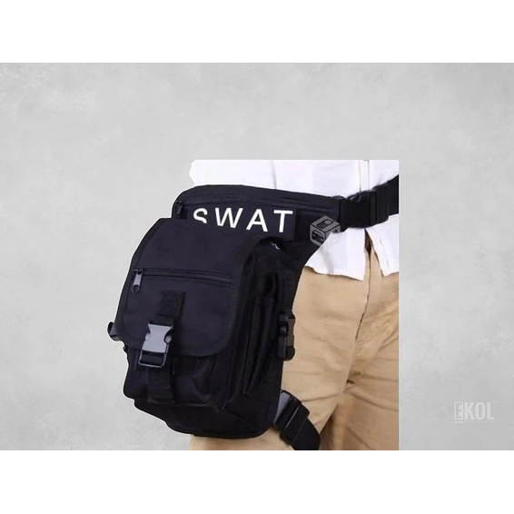 BOLSO BANANO MUSLERA TACTICO SWAT MILITAR 9