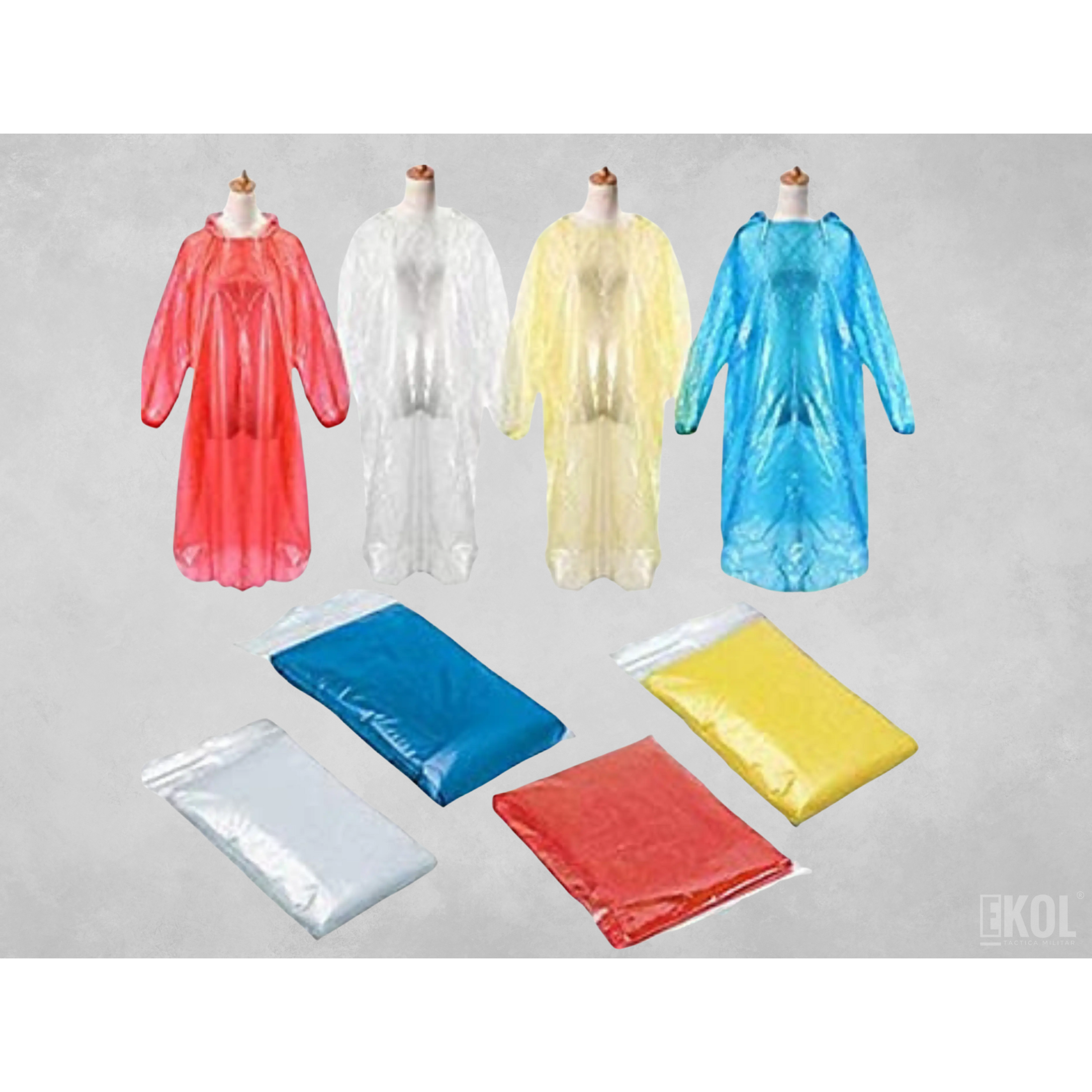 PONCHO IMPERMEABLE 100% WATERPROOF 2