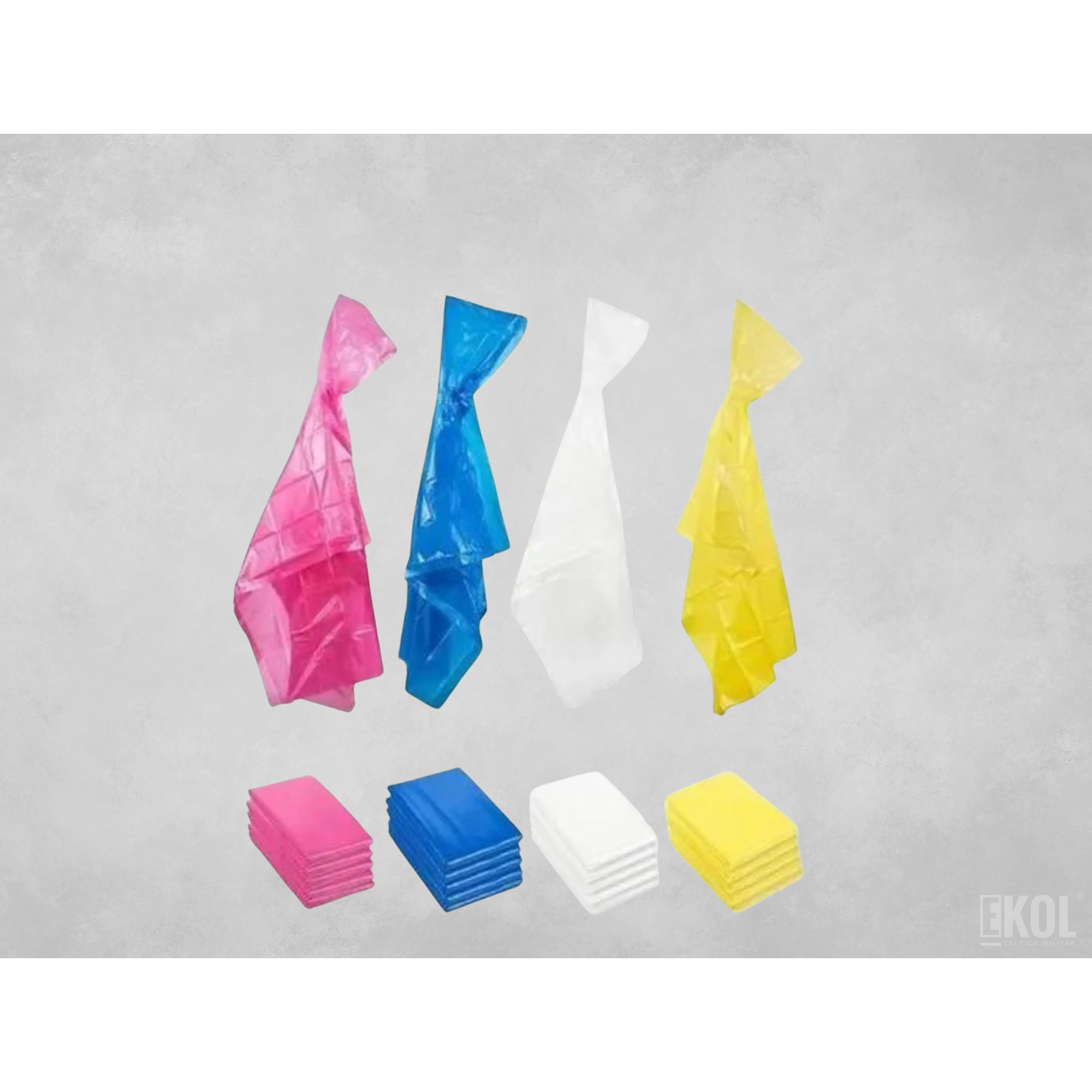 PONCHO IMPERMEABLE 100% WATERPROOF 1