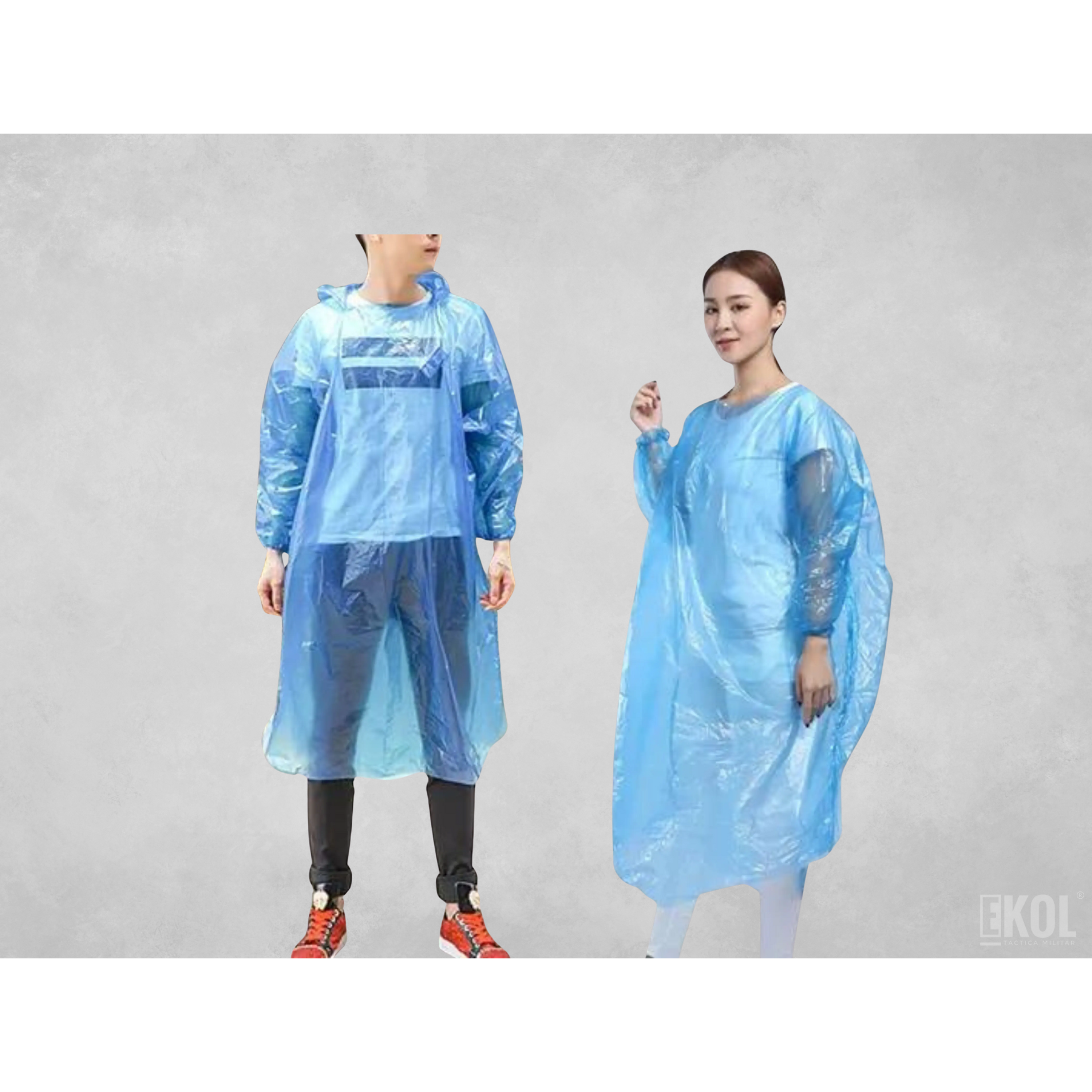 PONCHO IMPERMEABLE 100% WATERPROOF 4