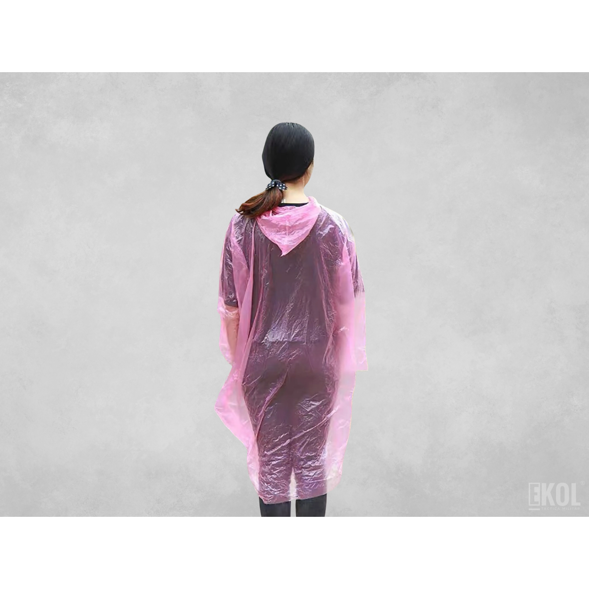 PONCHO IMPERMEABLE 100% WATERPROOF 6