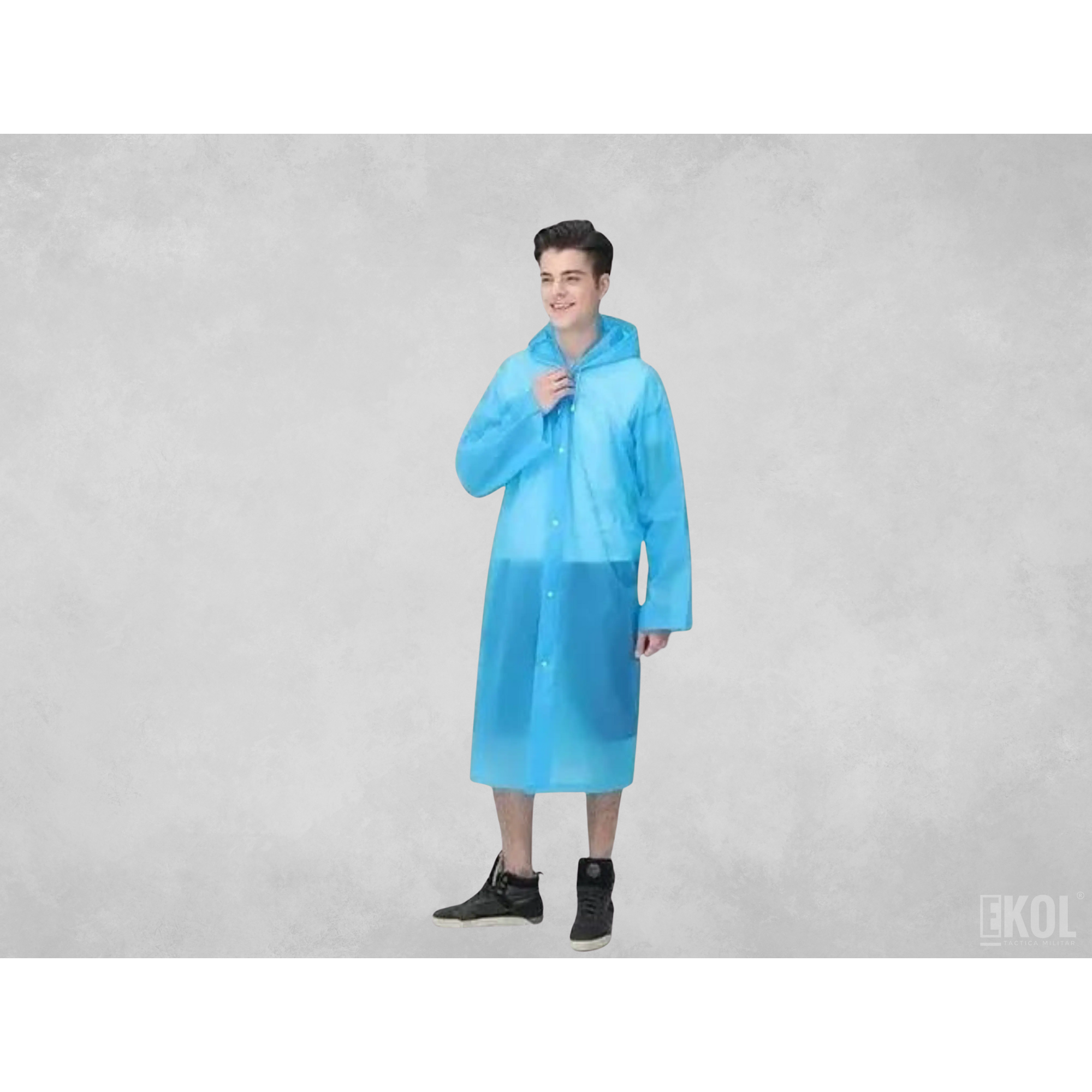 PONCHO IMPERMEABLE 100% WATERPROOF 7