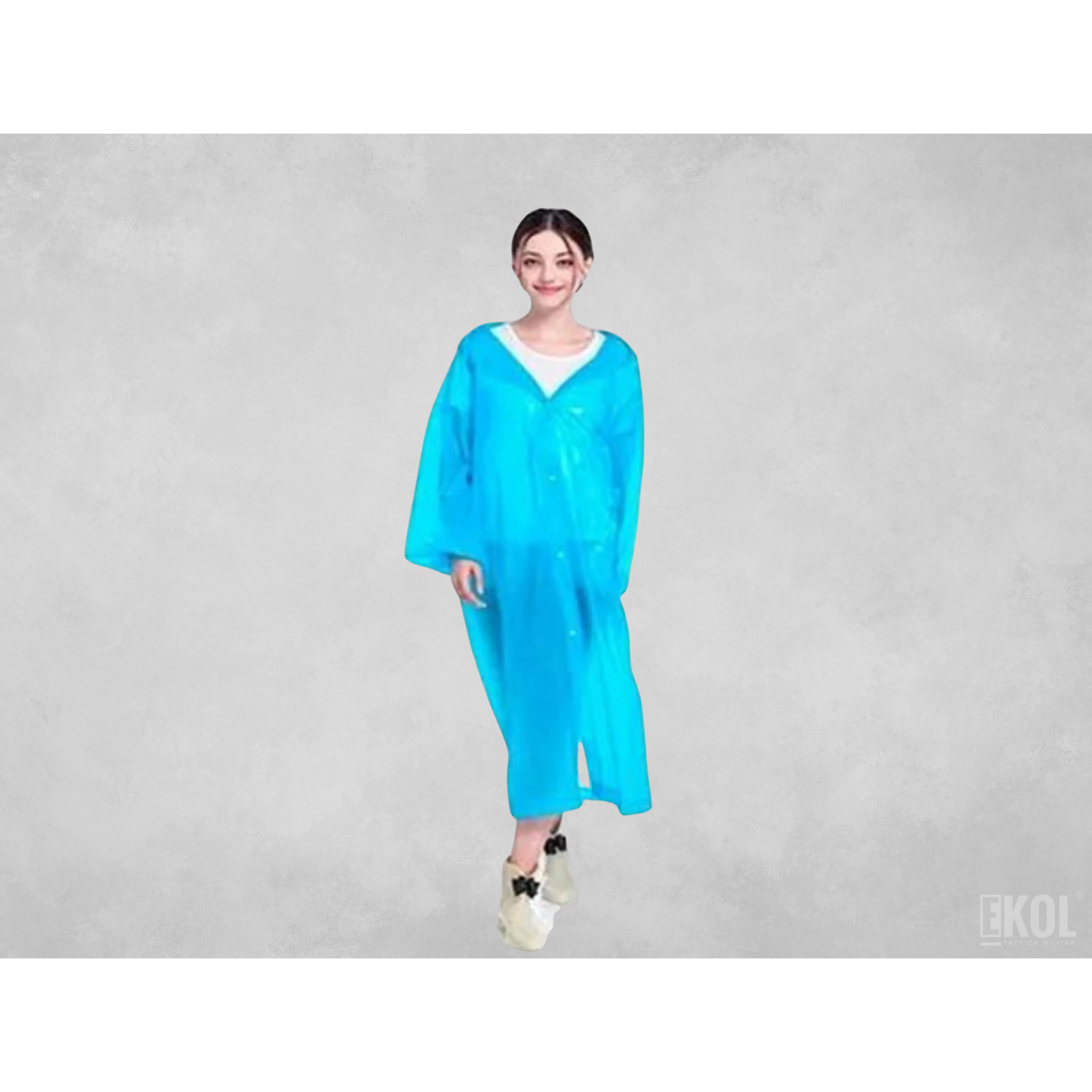 PONCHO IMPERMEABLE 100% WATERPROOF 9