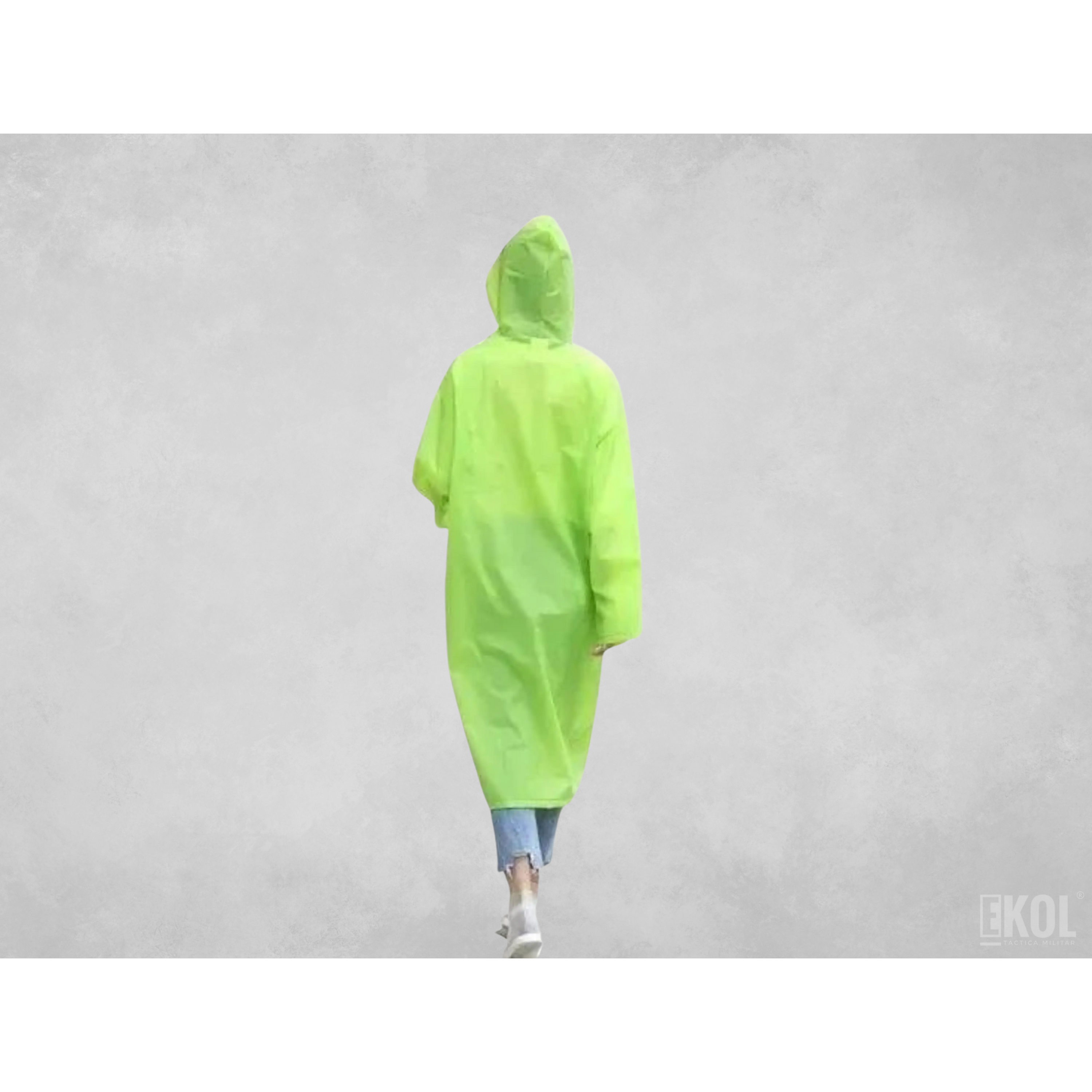 PONCHO IMPERMEABLE 100% WATERPROOF 10