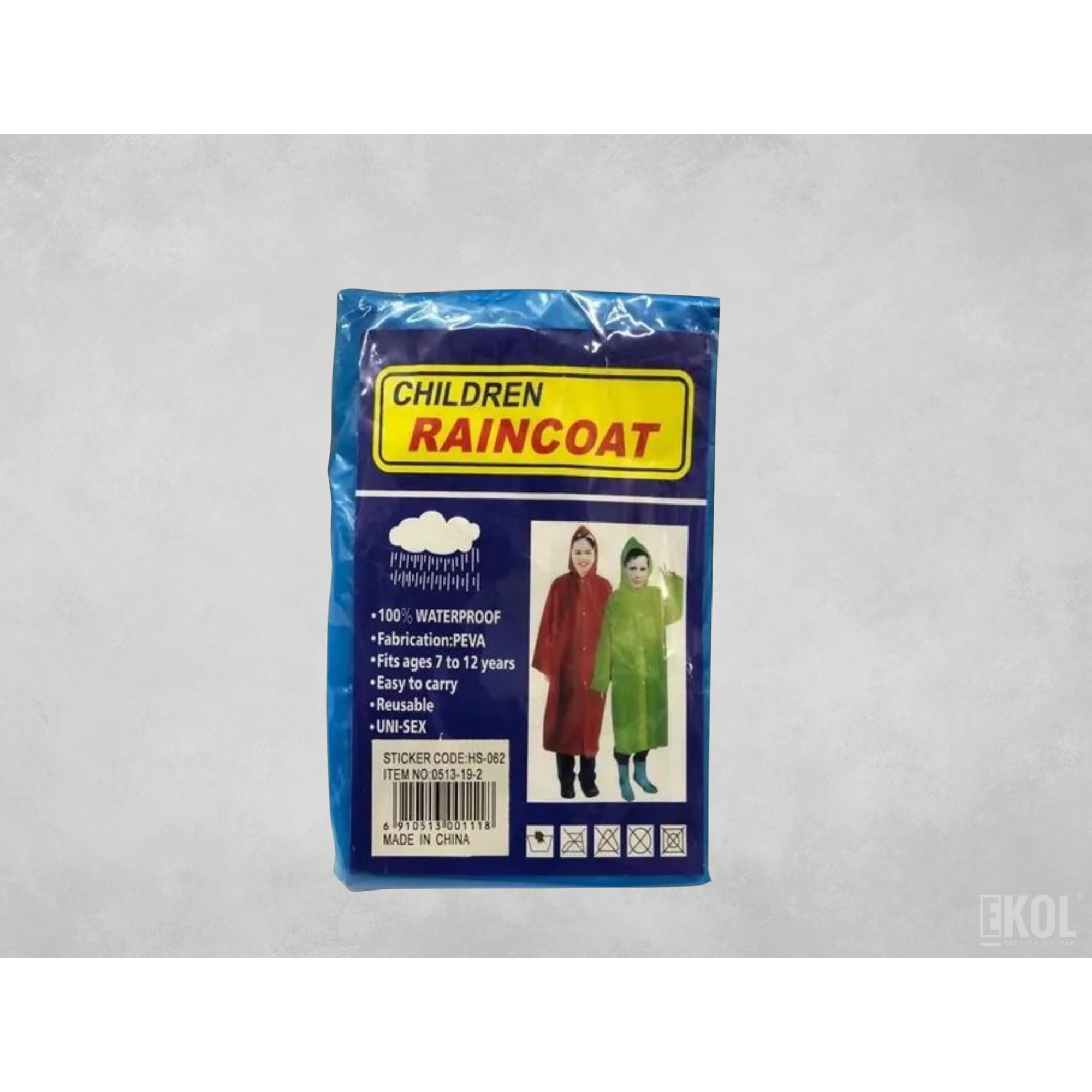 PONCHO IMPERMEABLE 100% WATERPROOF 14