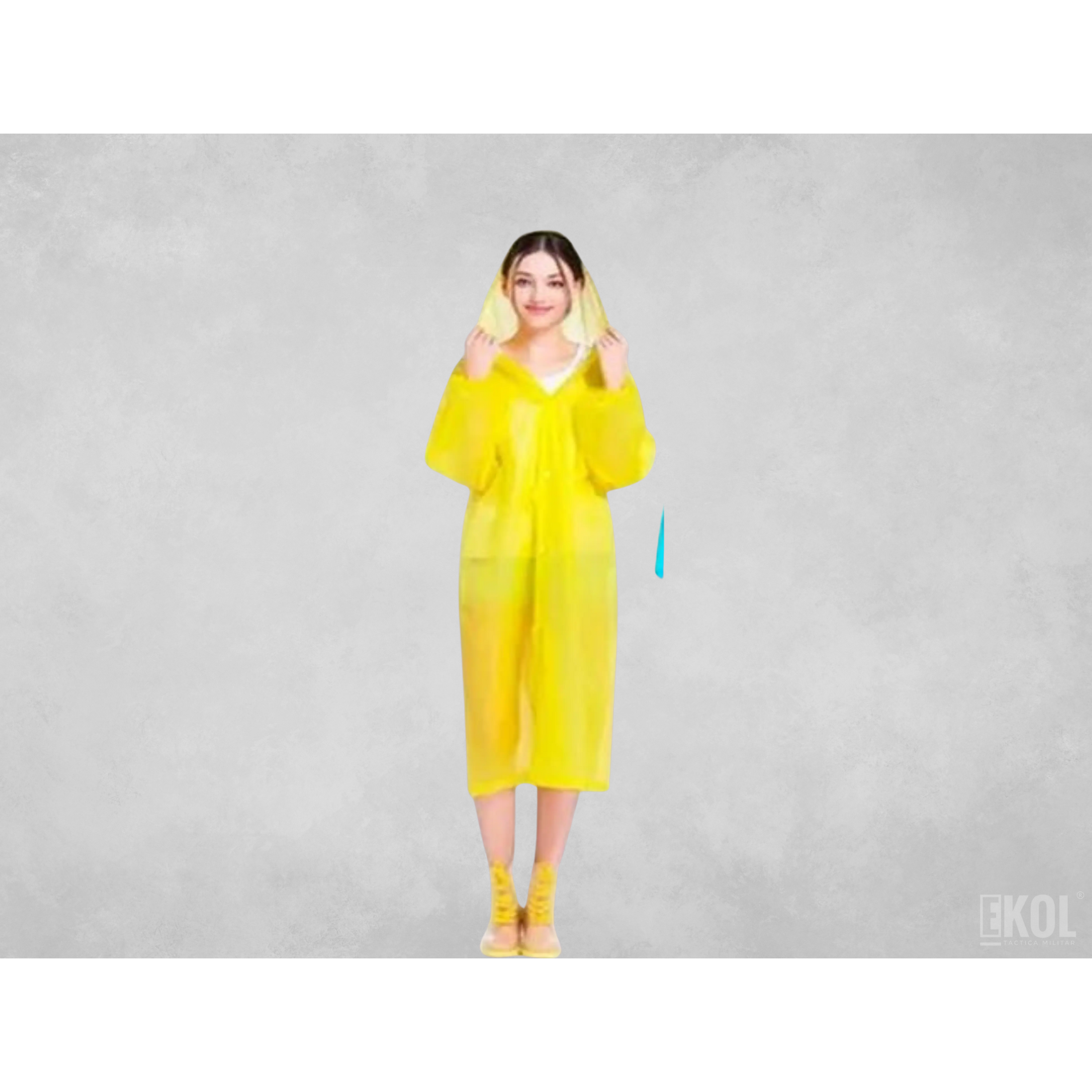 PONCHO IMPERMEABLE 100% WATERPROOF 25