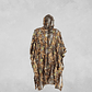 Poncho Hojas Camuflaje 3d Capa Sigiloso Trajes  - Miniatura 5