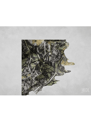 Poncho Hojas Camuflaje 3d Capa Sigiloso Trajes 