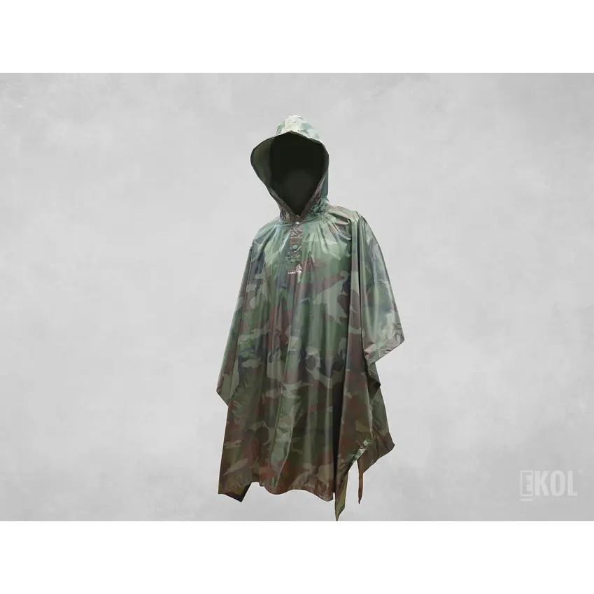  Poncho Impermeable  Camuflaje 2