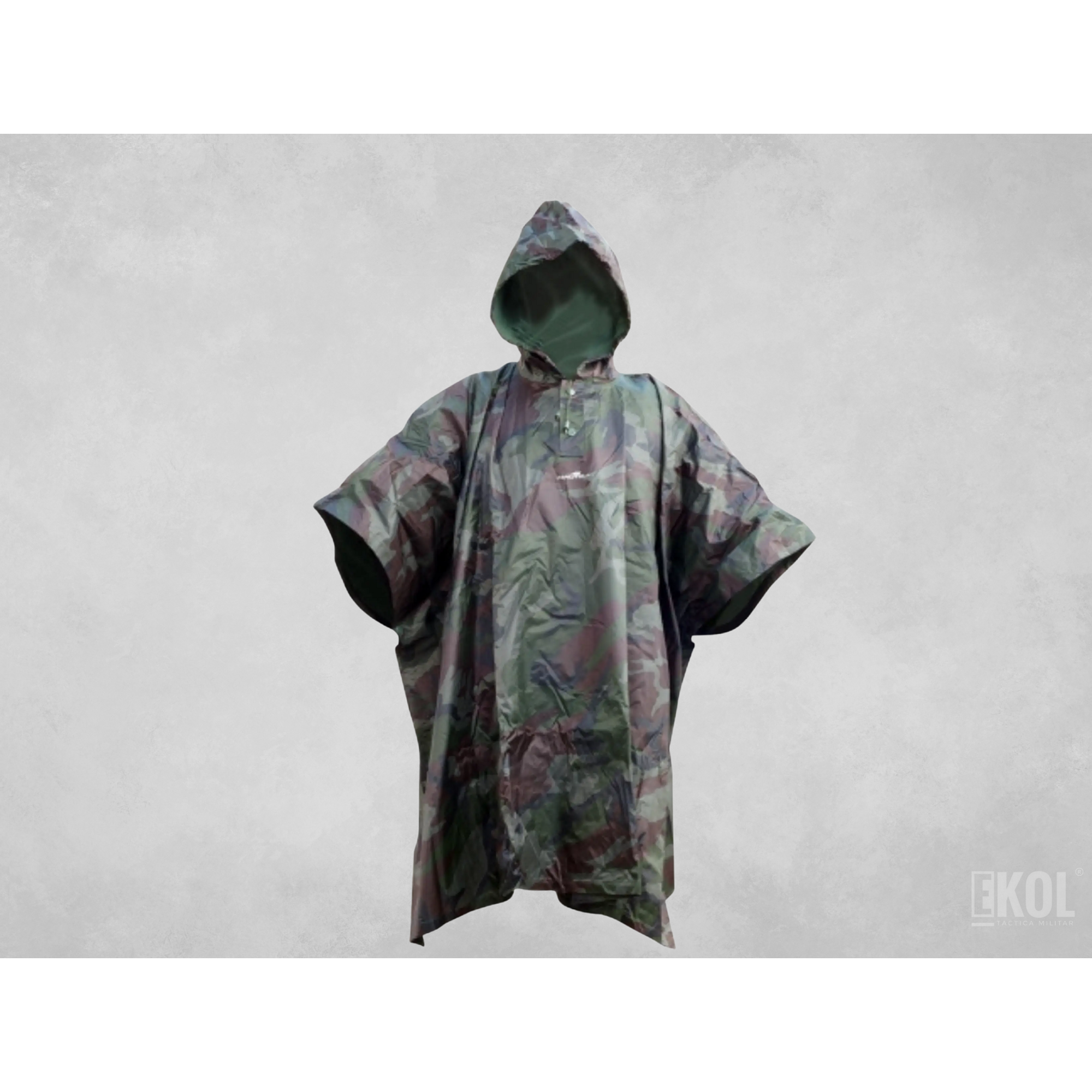  Poncho Impermeable  Camuflaje 1