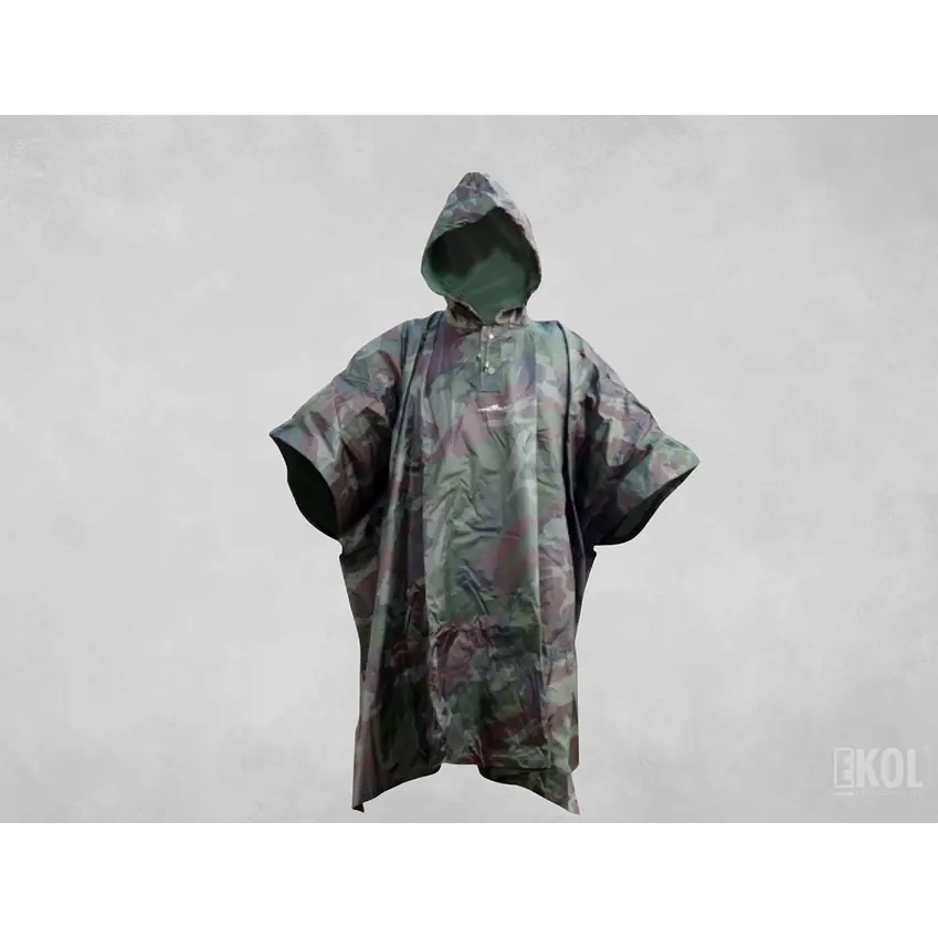  Poncho Impermeable  Camuflaje 1
