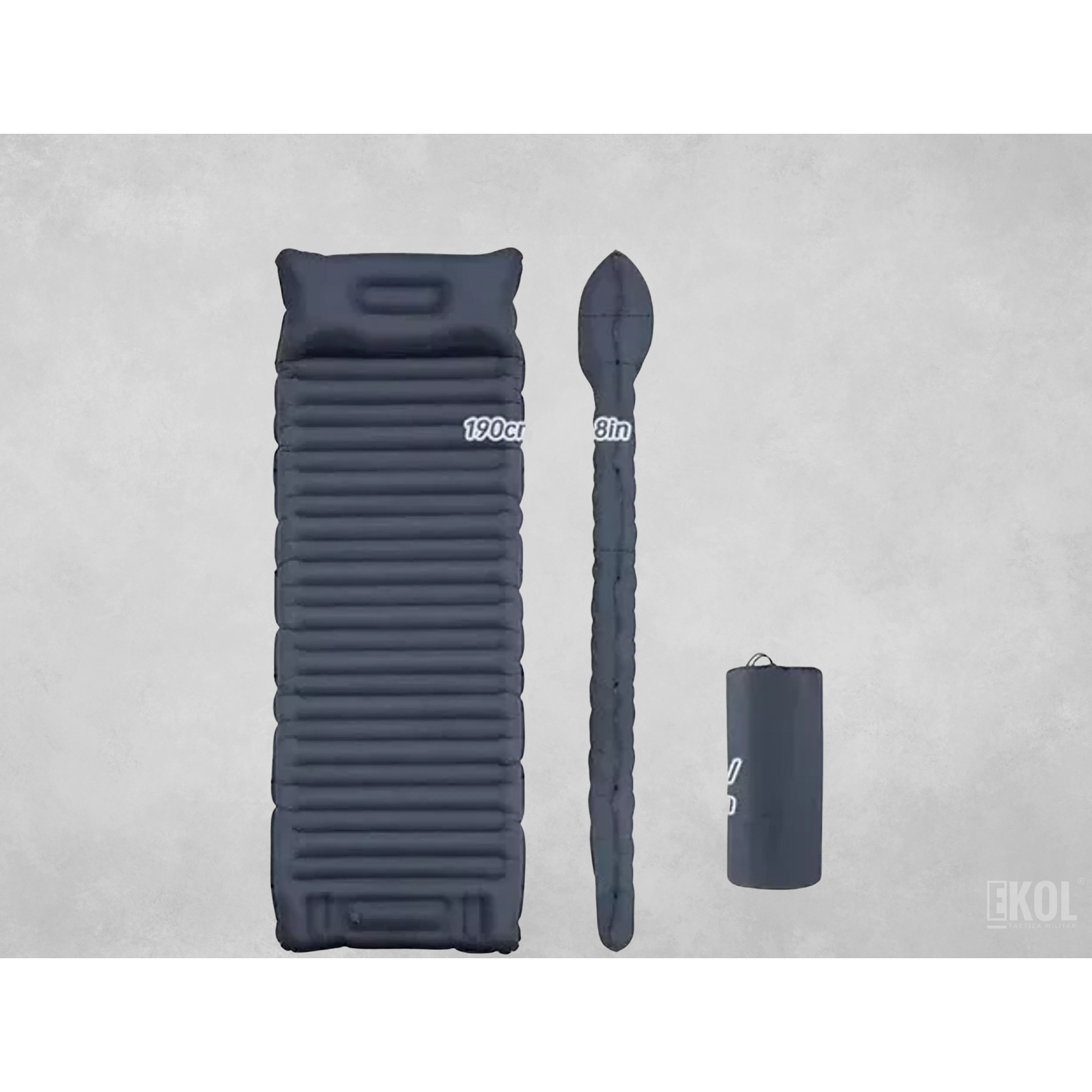 Colchoneta Inflable Plegable Camping Trekking Outdoor 3