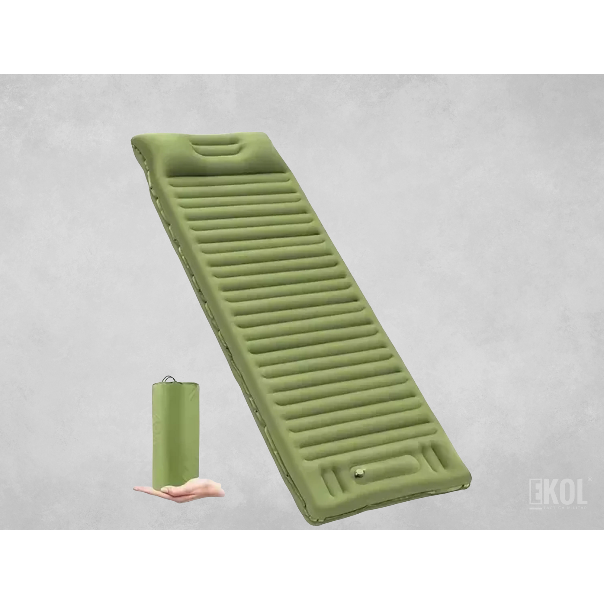 Colchoneta Inflable Plegable Camping Trekking Outdoor 2