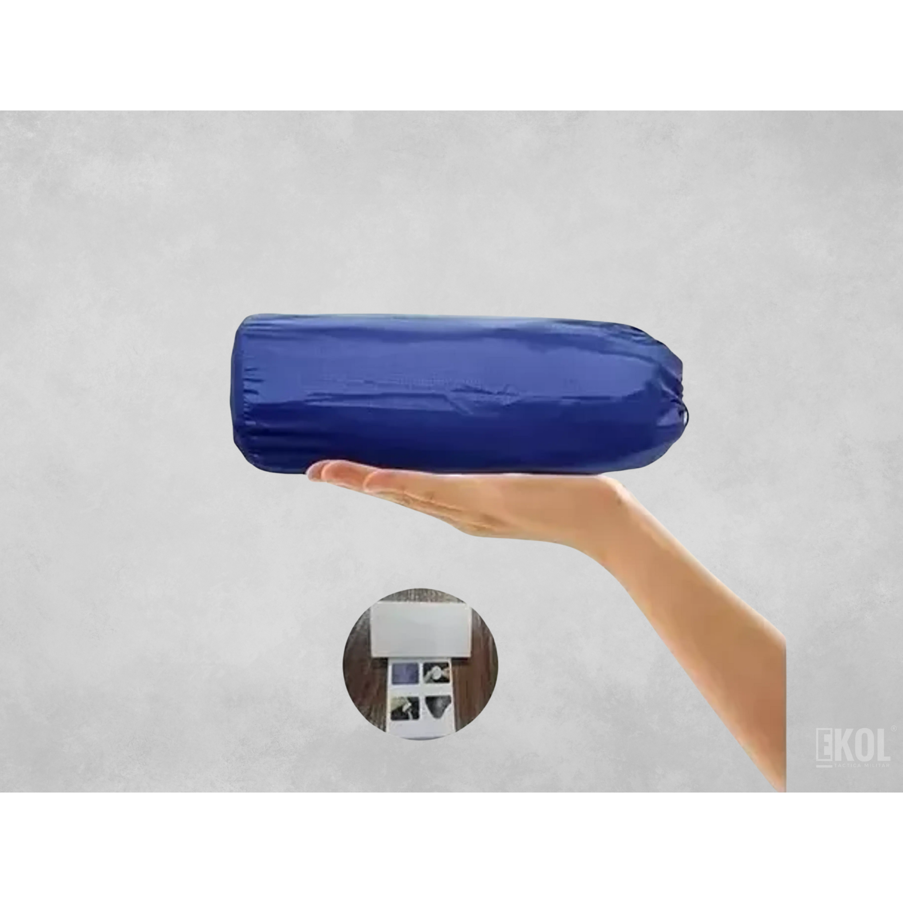 Colchoneta Inflable Plegable Camping Trekking Outdoor 4